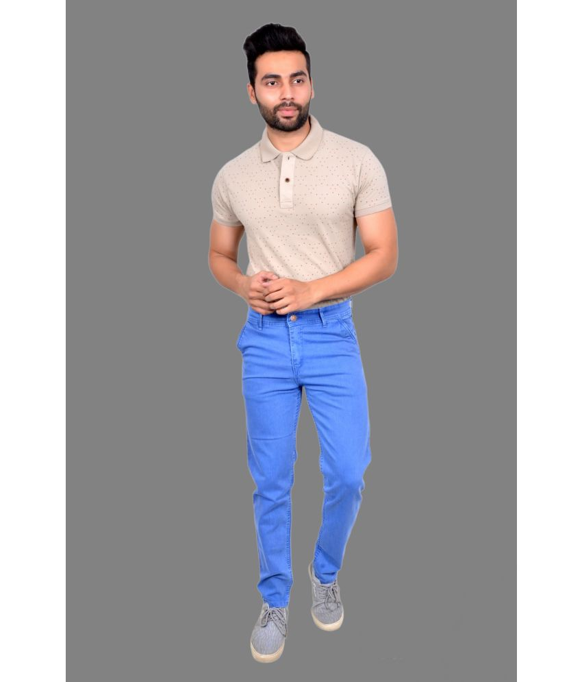     			AGRAYYANA Slim Fit Basic Men's Jeans - Light Blue ( Pack of 1 )