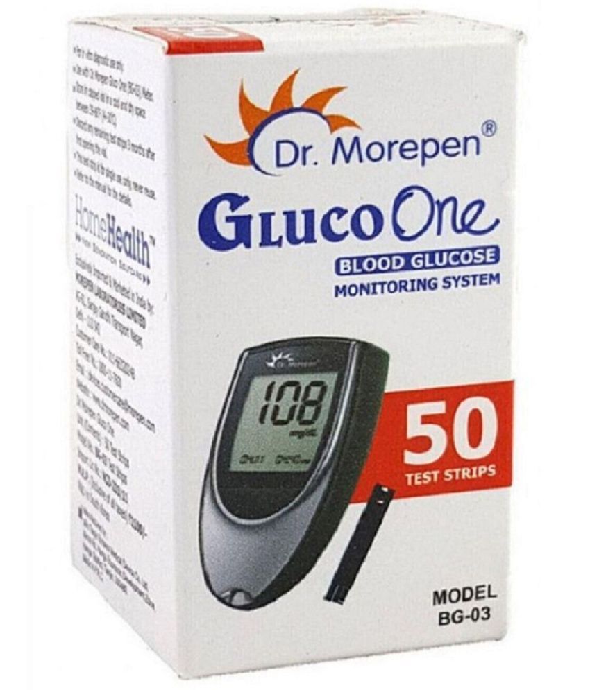     			Dr. Morepen GLUCO ONE BG-03 50 Test Strips