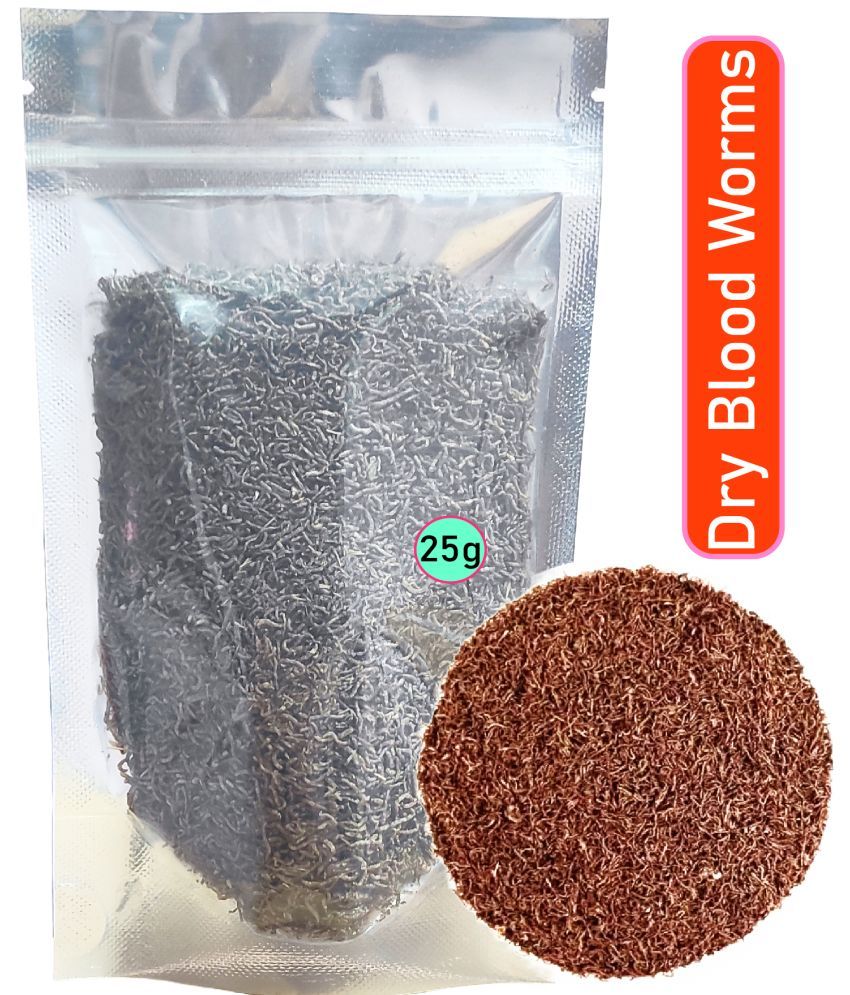     			Dried Bloodworms for Fish – High-Protein, Floating Treat for Betta, Goldfish, Tetras & More – Enhances Fish Color, Appetite & Growth – No Artificial Additives – Great for Aquariums & Pond Fish