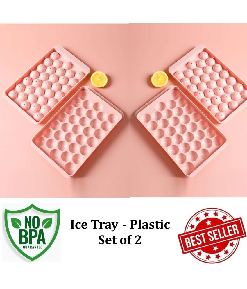     			Stysol Pink Ice Tray Peach 2 Pcs