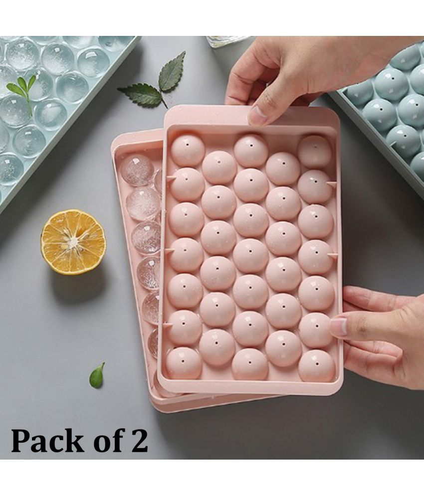     			Stysol Pink Ice Tray Pink 2 Pcs