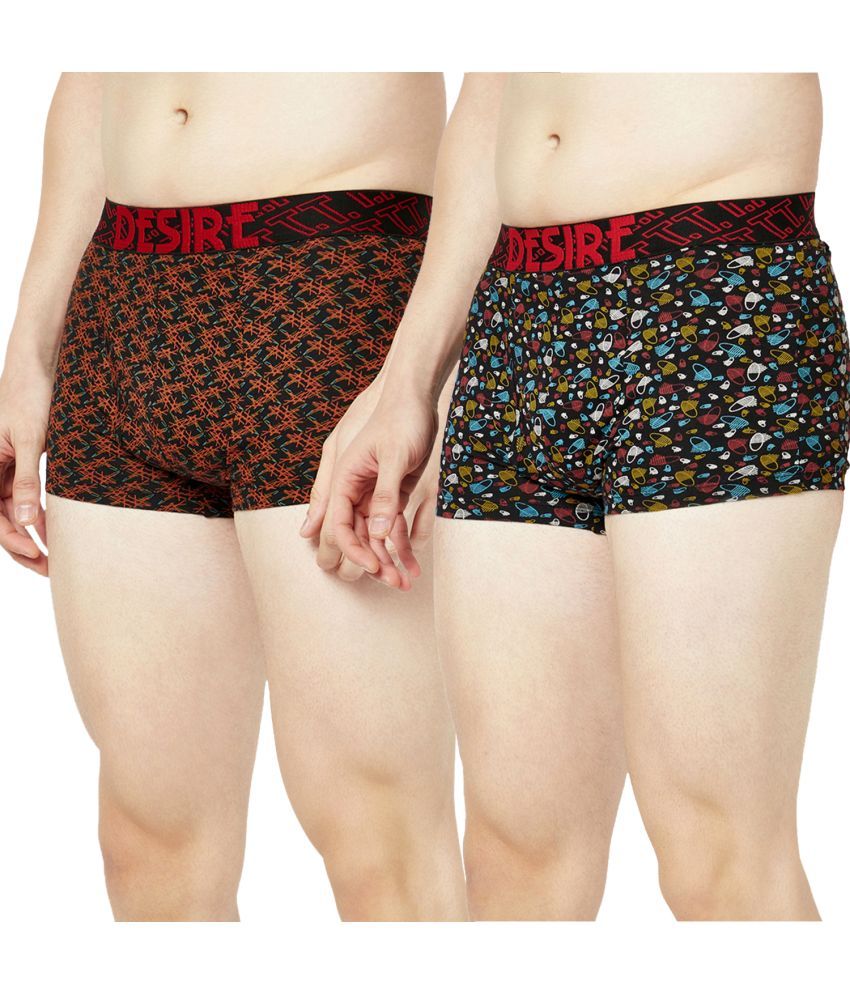     			TT Pack of 2 Cotton Trunks For Men's ( Multicolor1 )