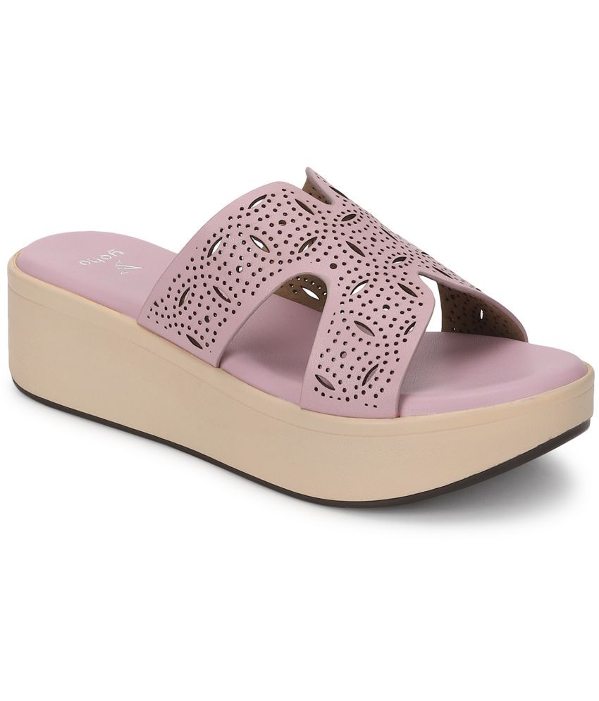     			Yoho Lavender Women's Flats