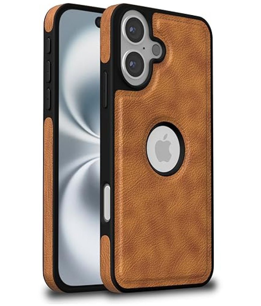     			Bright Traders Shock Proof Case Compatible For Leather Apple Iphone 16 ( )