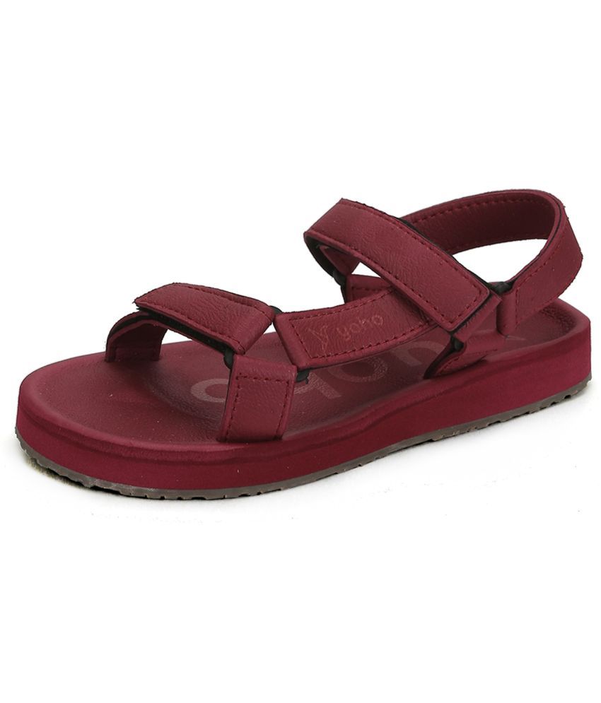     			Yoho Maroon Women's Flats