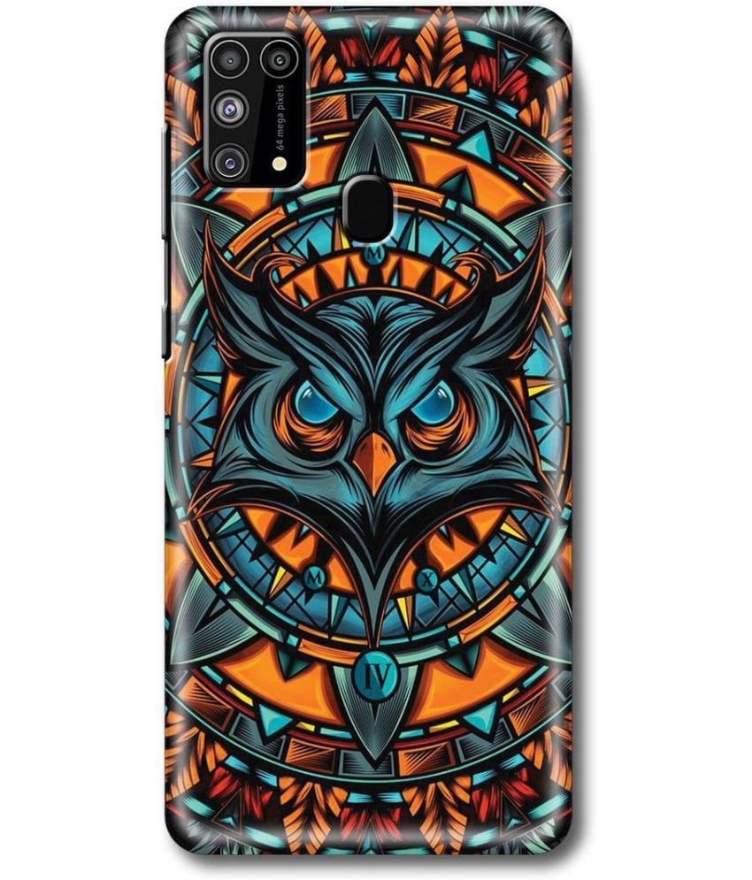     			hello case Multicolor Printed Back Cover Silicon Compatible For Samsung Galaxy M21 ( Pack of 1 )