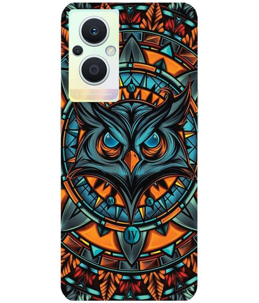     			hello case Multicolor Printed Back Cover Silicon Compatible For Oppo F21 Pro 5G ( Pack of 1 )