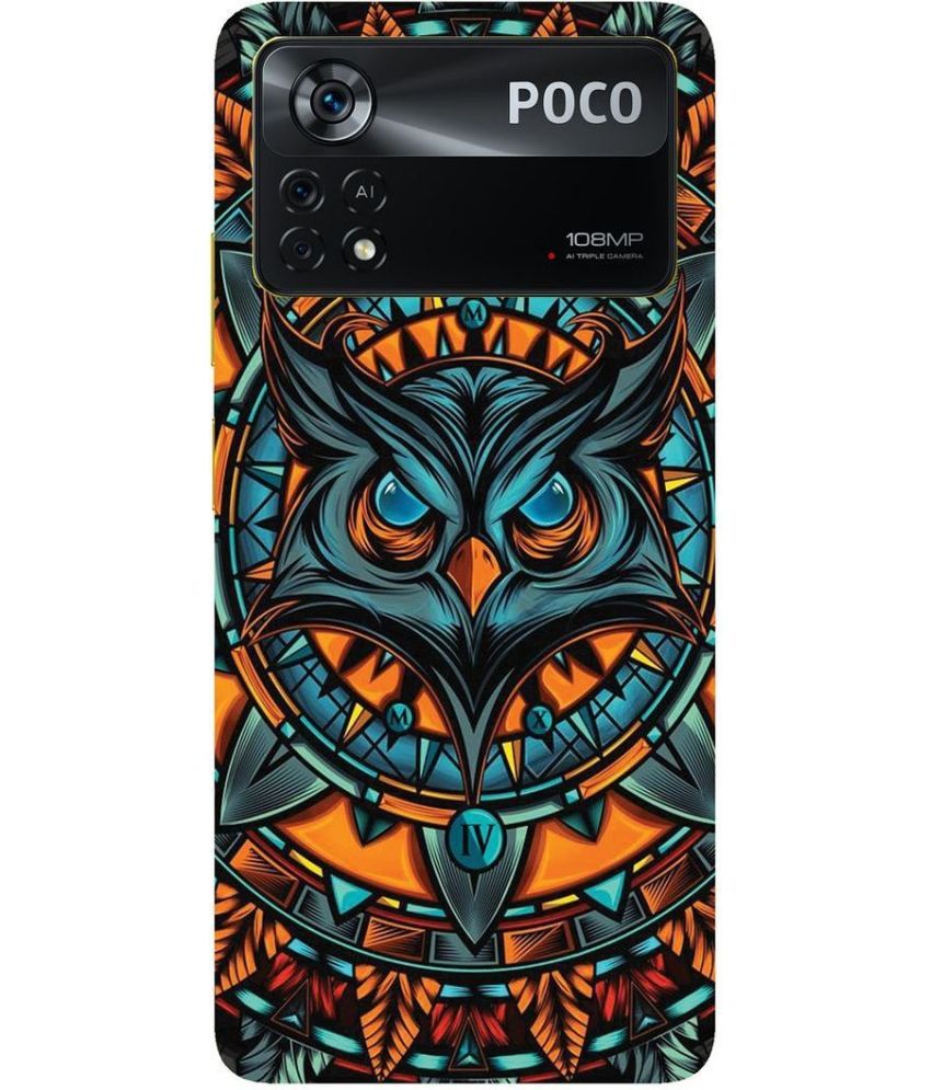     			hello case Multicolor Printed Back Cover Silicon Compatible For Poco X4 Pro 5G ( Pack of 1 )