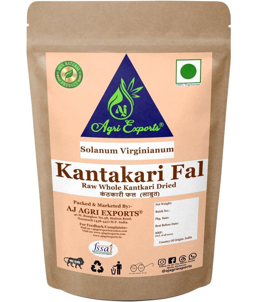     			AJ AGRI EXPORTS Kantakari - Kateli - Namoli - Kanthakari - Solanum Virginianum 100 gm