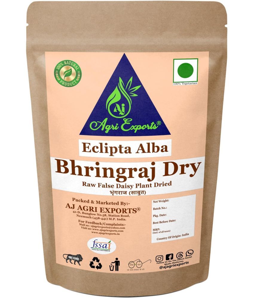     			AJ AGRI EXPORTS Bhringraj - Bhringraj Leaves Dry - False Daisy - Eclipta Alba 100 gm