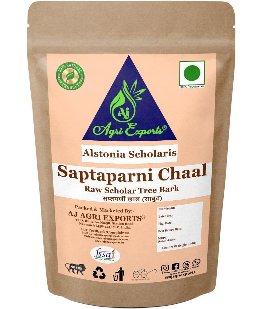     			AJ AGRI EXPORTS Raw Saptaparni Chaal - Saptaparni Bark - Alstonia Scholaris 200 gm