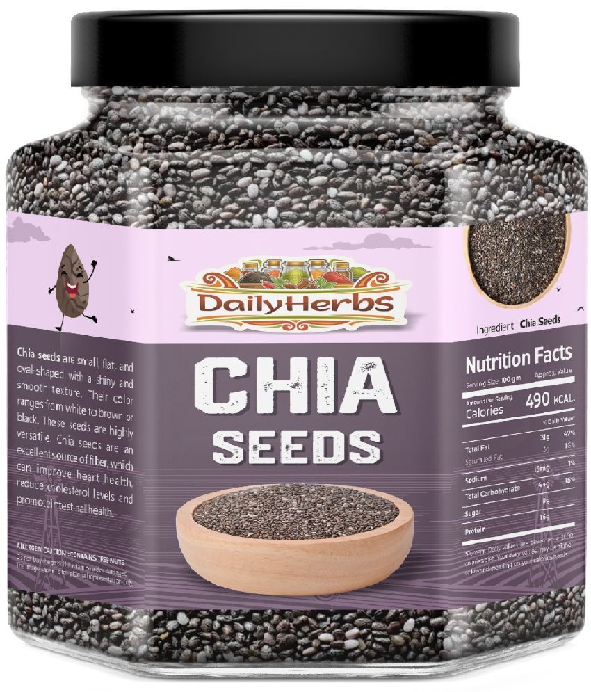     			DailyHerbs Chia Seeds ( Pack of 1 )