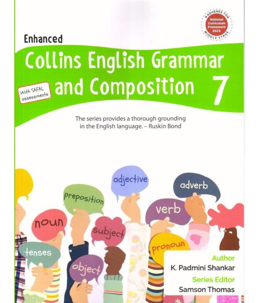     			Enhanced Collins English Grammar and Composition Class 7