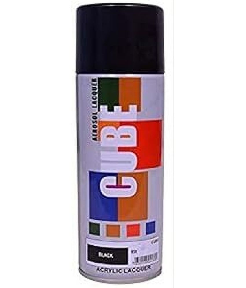     			Golden Fox Black Spray Paint 400 ml (Pack of 1)