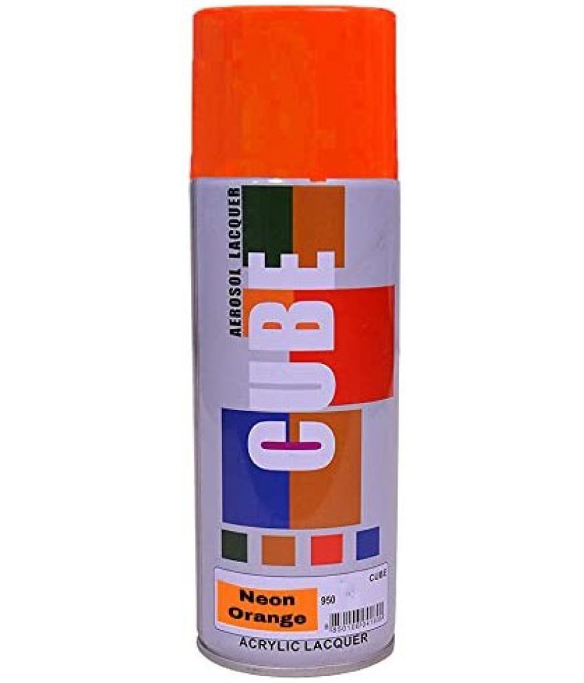     			Golden Fox Orange Spray Paint 400 ml (Pack of 1)