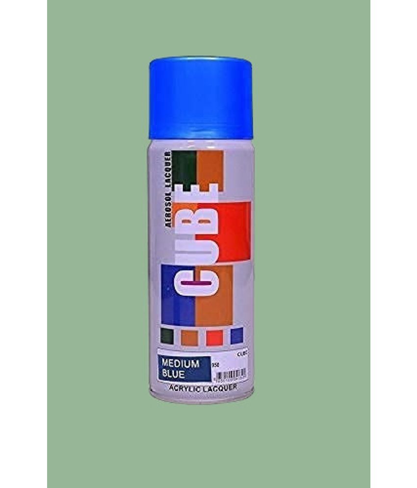     			Golden Fox cube Aerosol Spray Paint 400ml for Multipurpose use Blue Spray Paint 400 ml (Pack of 1)