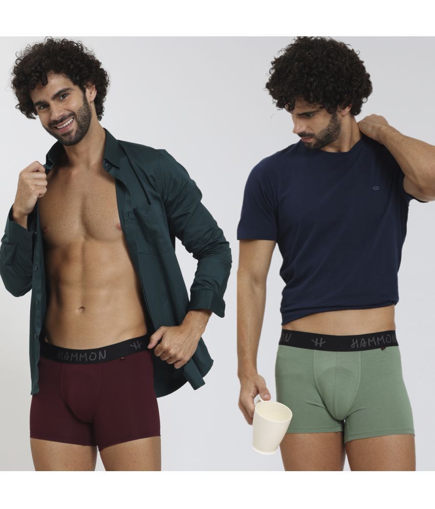     			Hammon Pack of 2 Cotton Briefs For Men's ( Multicolor )