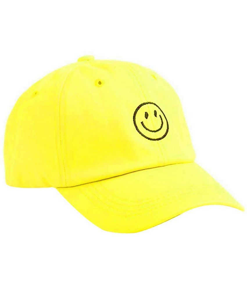     			Infispace Pack of 1 Cotton Men's Cap ( Yellow )