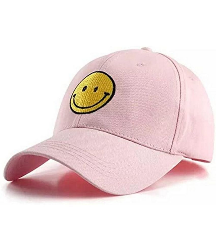     			Infispace Pack of 1 Cotton Men's Cap ( Pink )