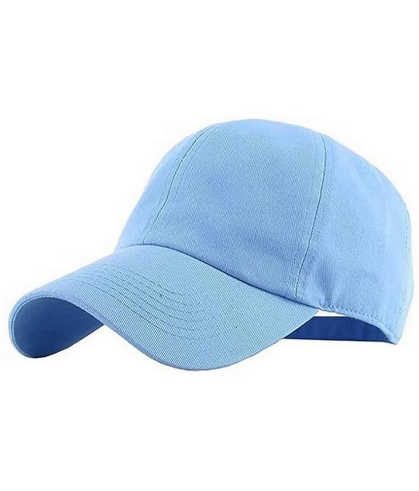     			Infispace Pack of 1 Cotton Men's Cap ( Blue )