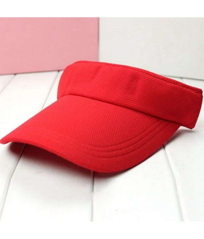     			Infispace Red Cotton Blend Women's Cap ( Pack of 1 )