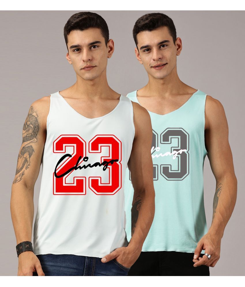     			RodZen Pack of 2 Polyester Gym Vest For Men ( Multicolor )