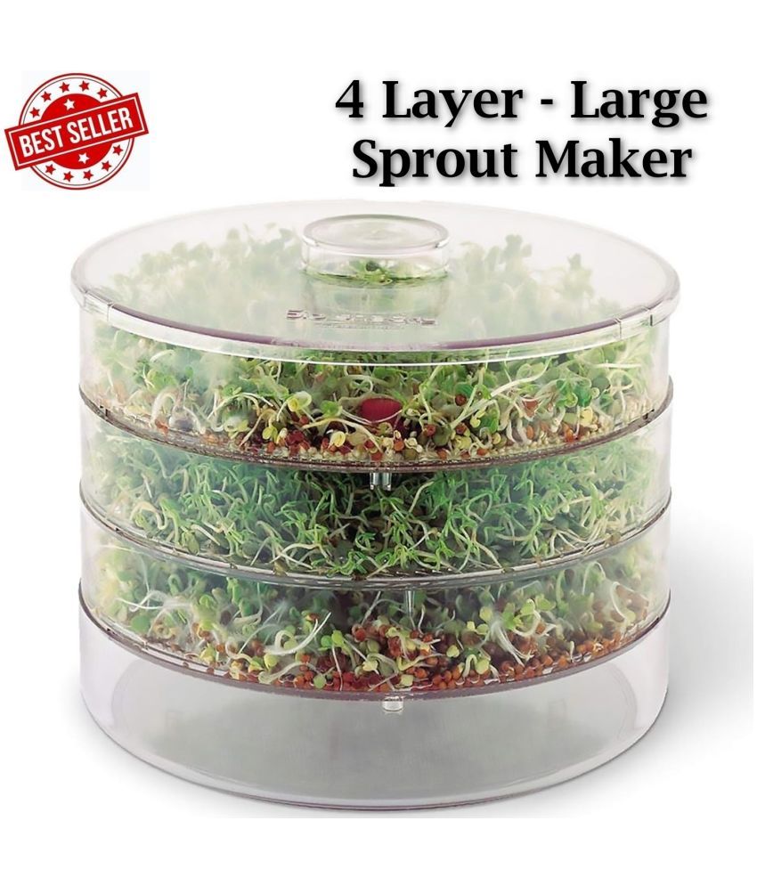     			Stysol Plastic 4 Compartment Sprout Maker