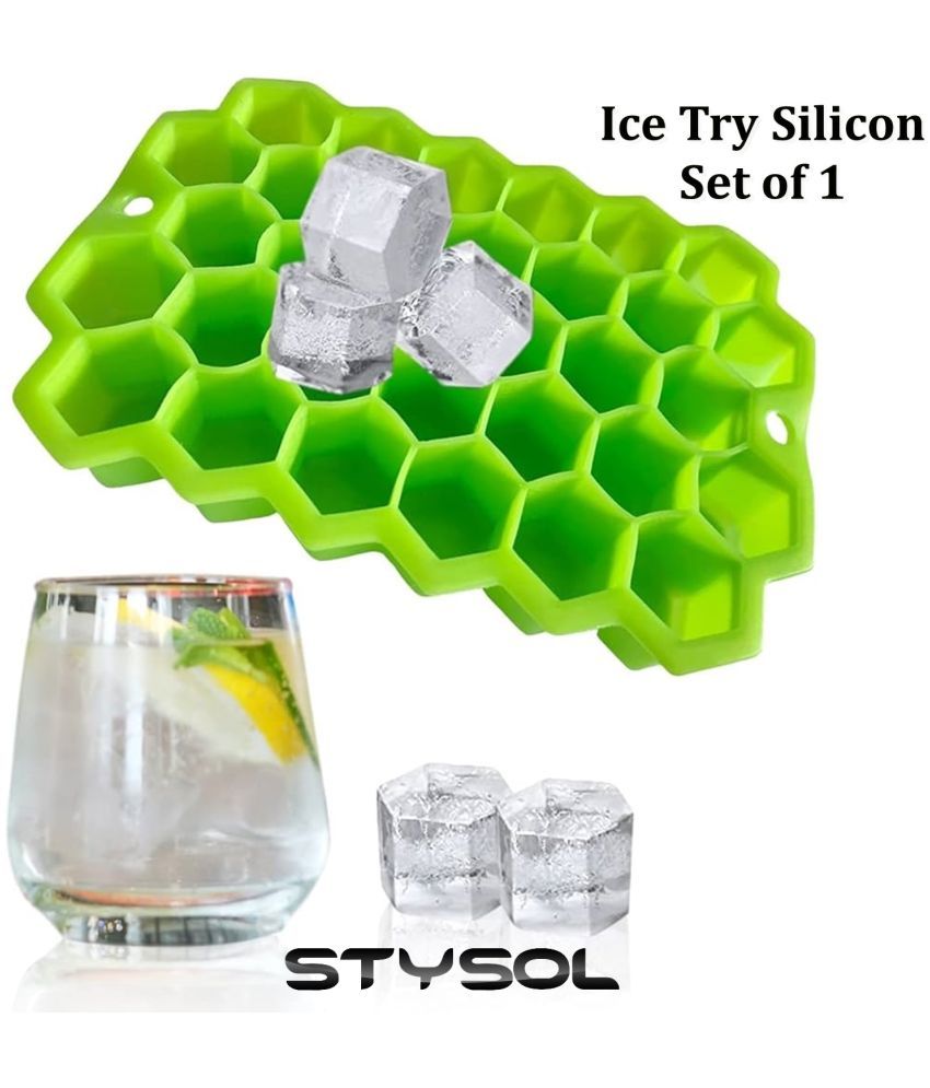     			Stysol Silicone ice Tray Light Green 1 Pcs