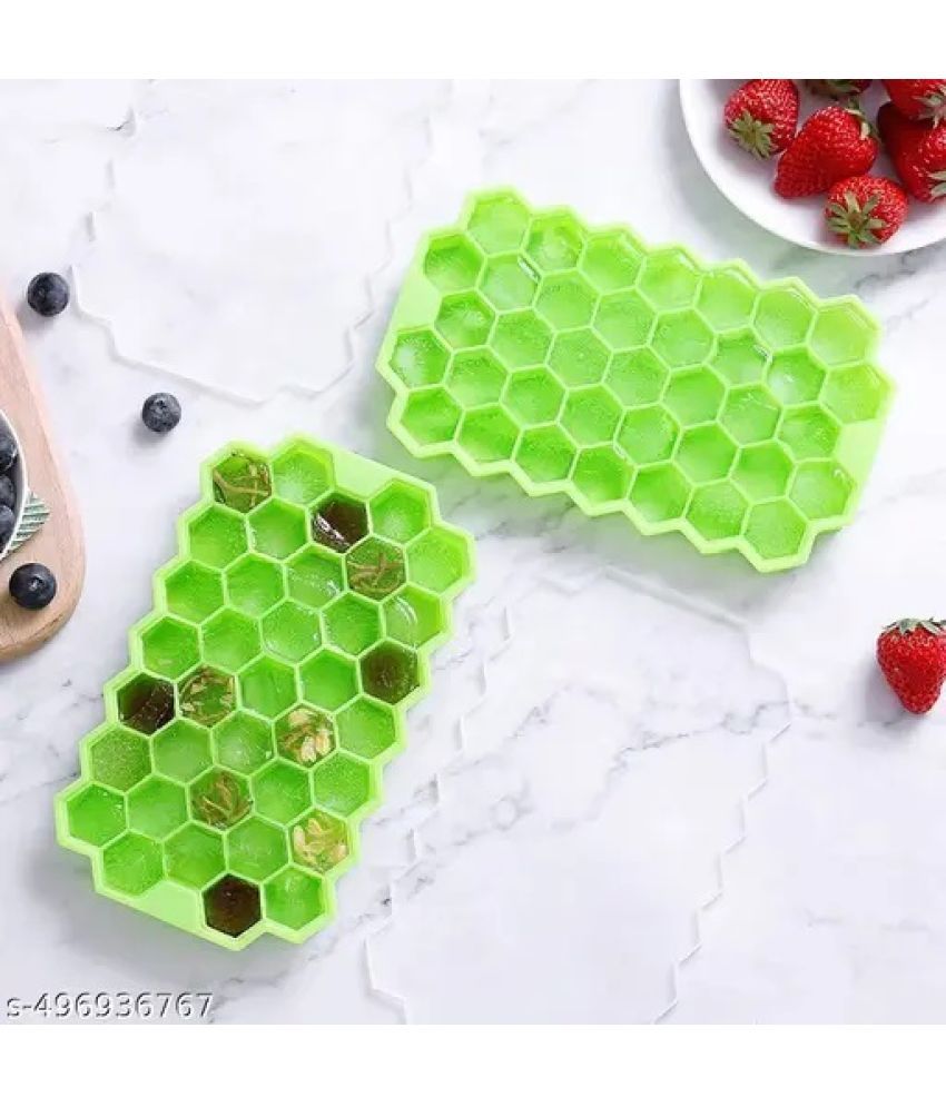     			Stysol Silicone ice Tray Light Green 3 Pcs