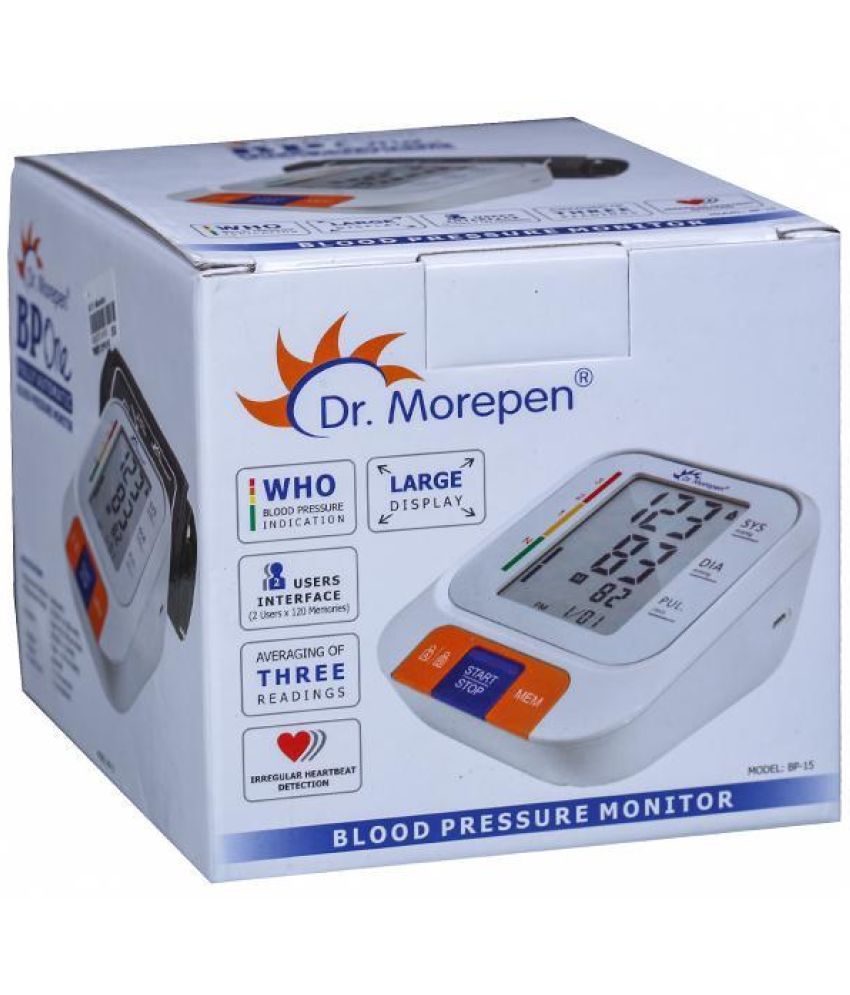     			Dr. Morepen Automatic Upper Arm Monitor