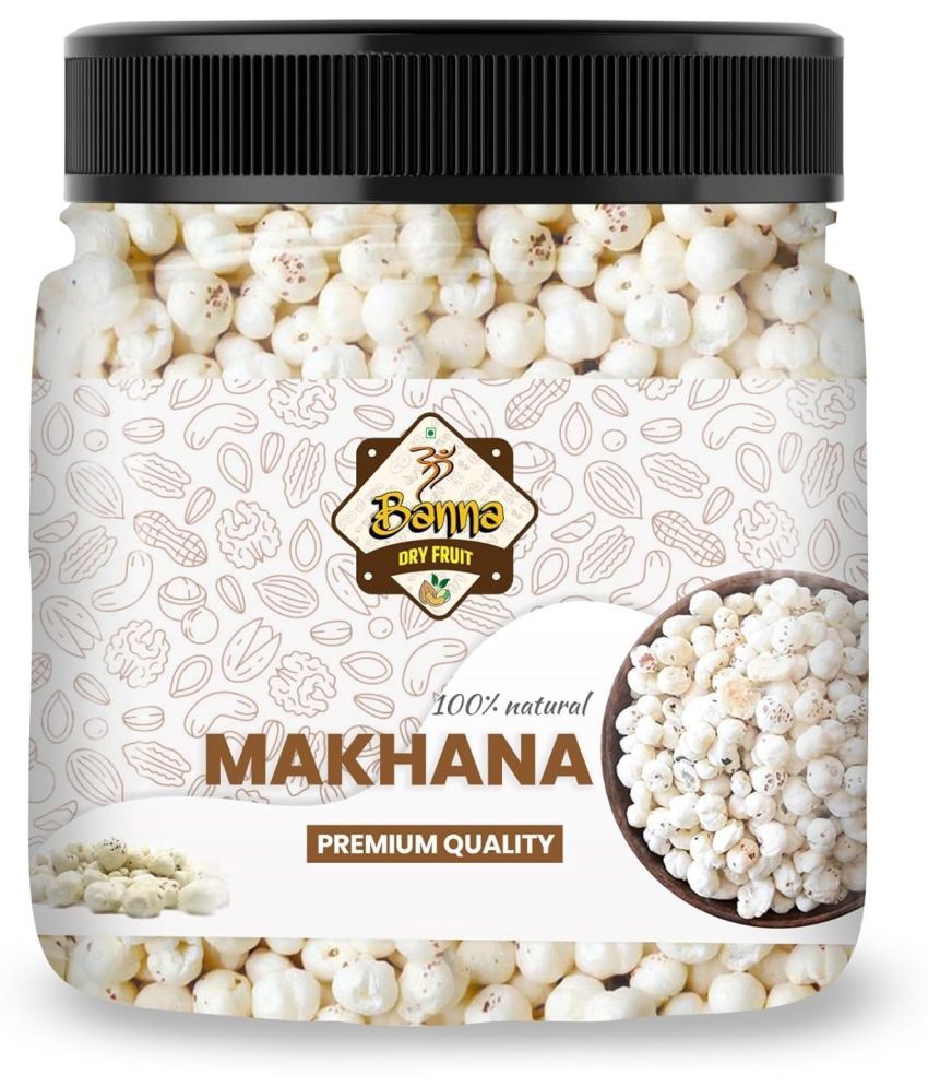     			OM BANNA Jumbo phool makhana/lotus seeds Phool Makhana, Fox Nut Organic, 250 Gram