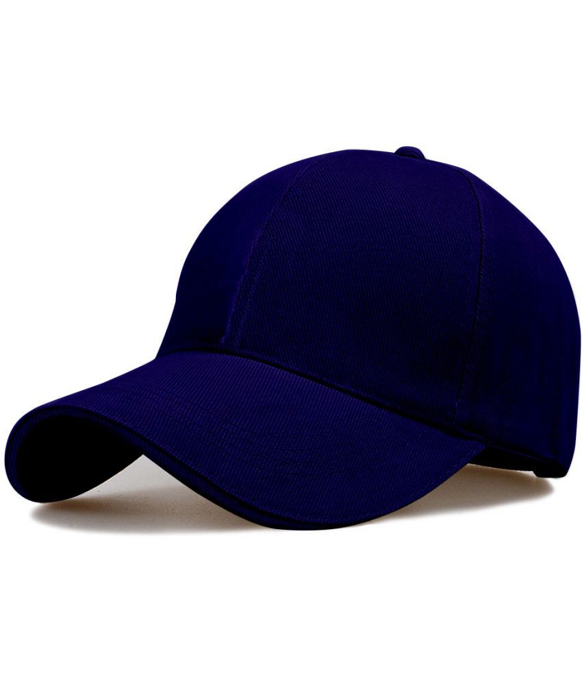     			Bolax Pack of 1 Cotton Men's Cap ( Blue )