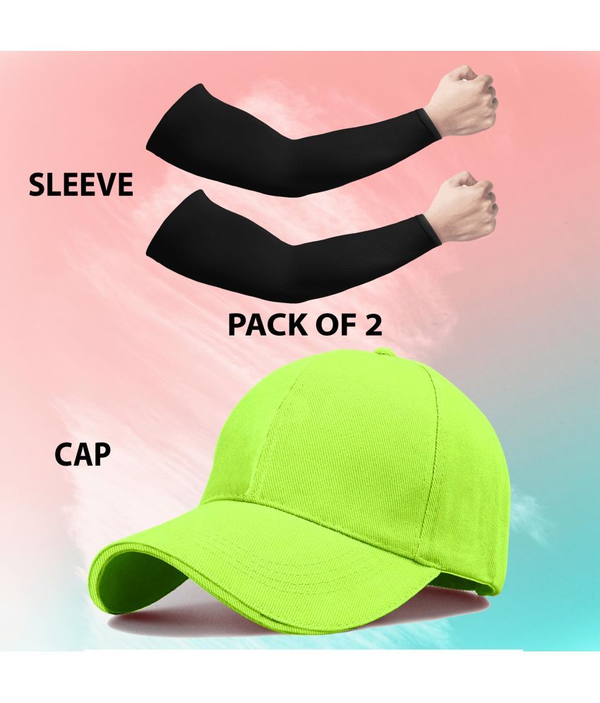     			Bolax Pack of 2 Cotton Men's Cap ( Green )