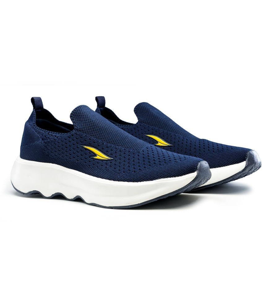     			ASIAN WIND PRO-08 Navy Men's Slip-on Shoes