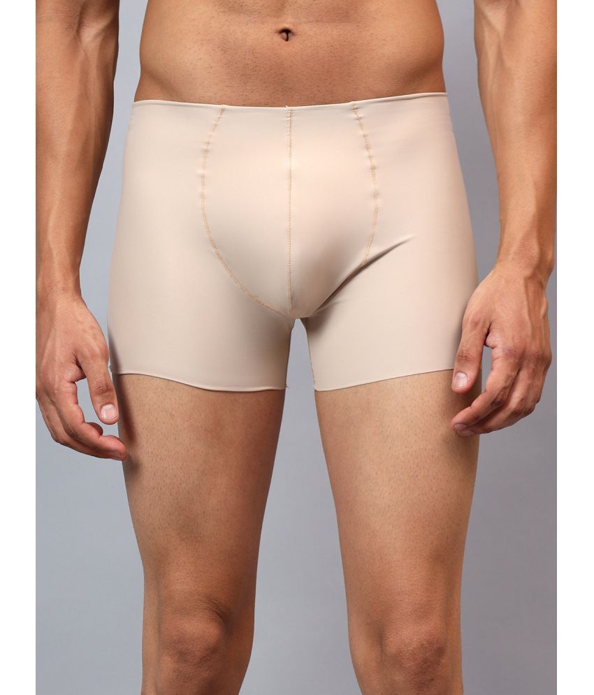     			La Intimo Pack of 1 Nylon Trunks For Men's ( Beige )