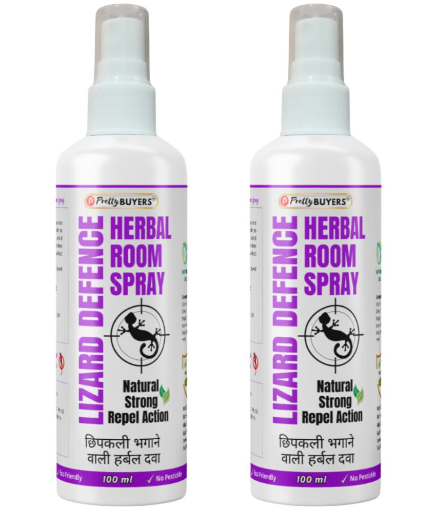     			PRETTYBUYERS Lizard Spray Herbal Lizard Repellent Pack of 2