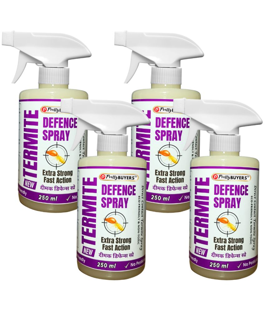     			PRETTYBUYERS Termite Spray Dimak Marne Ka Spray Pack of 4