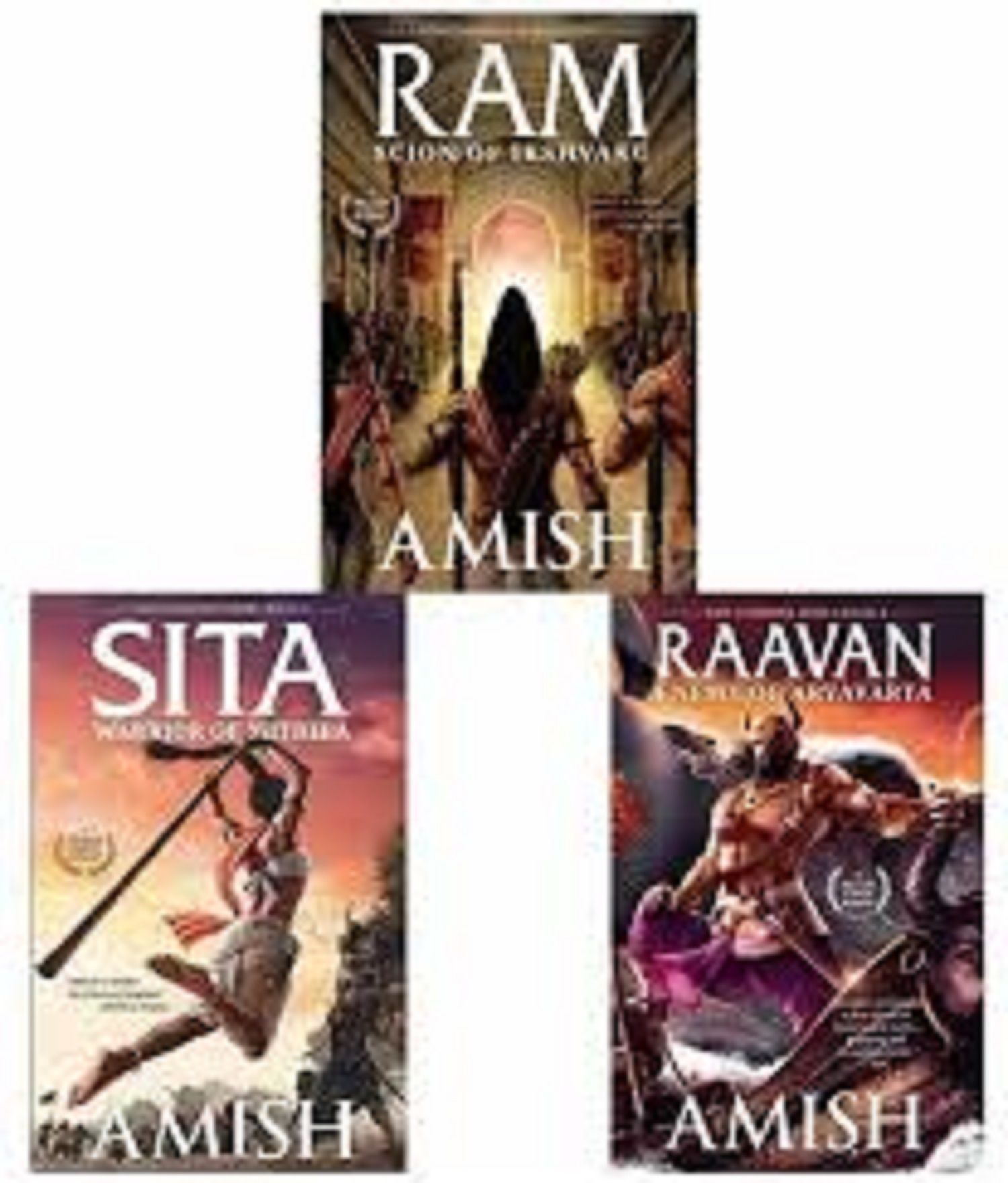     			(english) ram &Raavan & sita Ram( Ram Chandra Series 3Books Combo ) Englis by