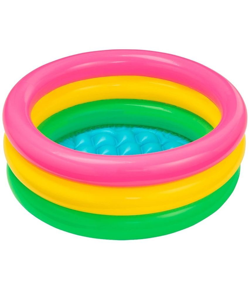     			Baby Bath Tub, Multi Color (2 feet) | 0-3 Years | Indoor & Outdoor Swimming Pool for Kids