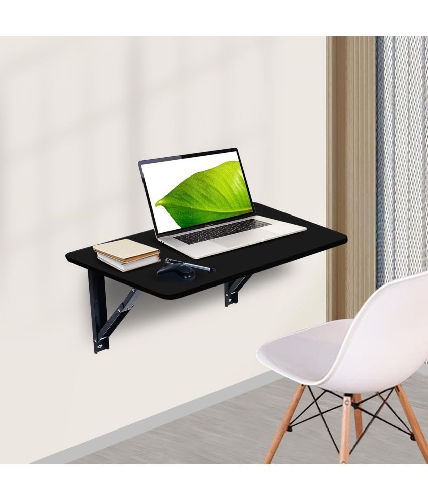     			Buildream Wall Mounted Foldable Table | Space-Saving Wall Desk for Home & Office Use | Wall Mount Study Table Workstation | Ideal for Small Spaces and Easy Installation (Wenge) 16x32