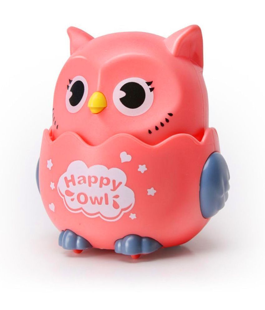     			Discover Press and Go Owl Crawling Toys for Kids | Animal Toys, Owl Cars, and Activity Toys | Fun and Engaging Owl Toys for Toddlers and Kids | Perfect for Learning and Playtime |  1 Pc | Random Colour