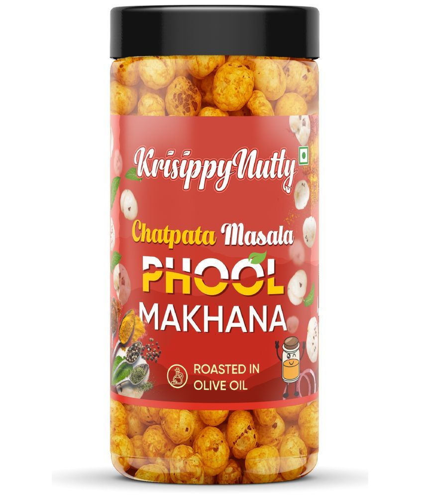     			KrisippyNutty Handpicked phool makhana/lotus seeds 160gm