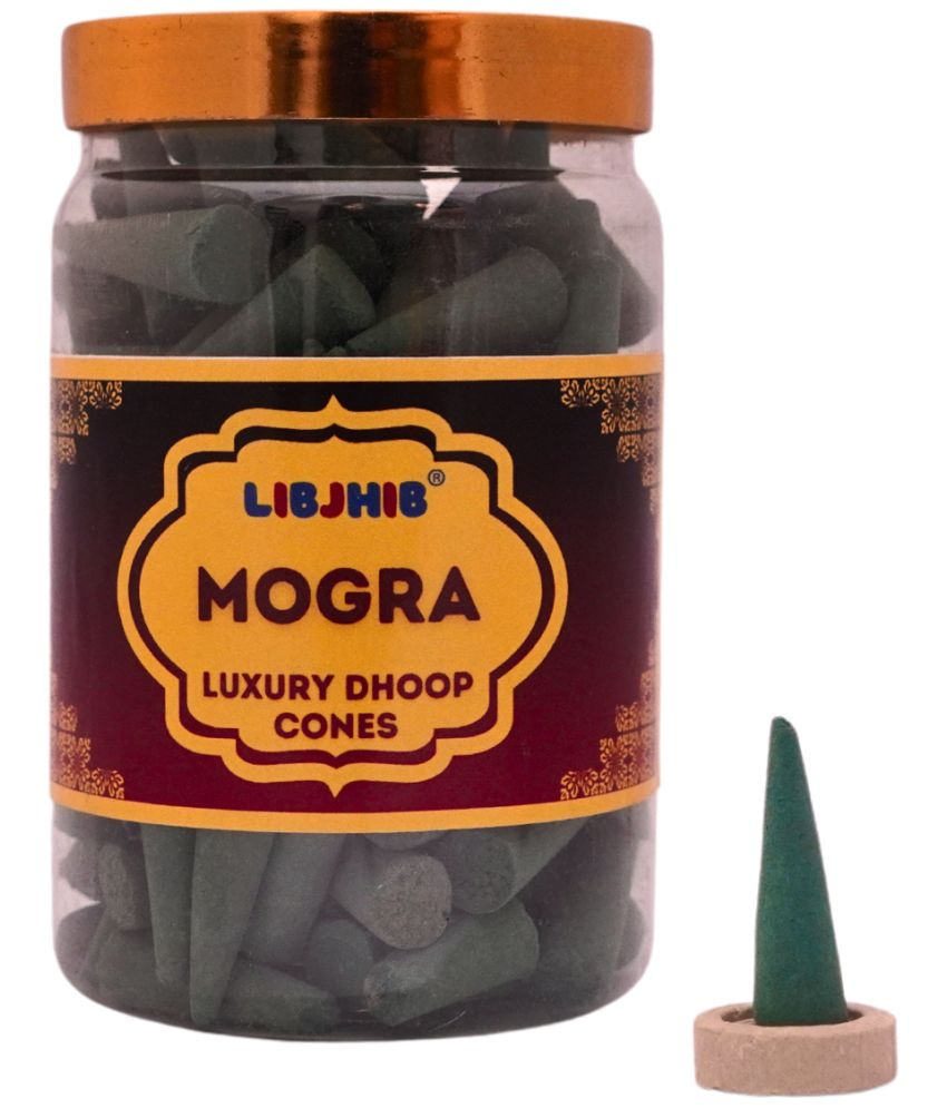     			Libjhib Incense Dhoop Cone Mogra 200 gm ( Pack of 1 )