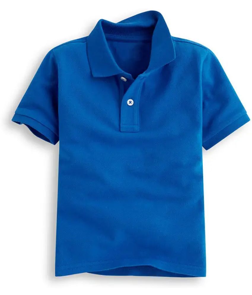     			Nios Fashion Pack of 1 Boys Cotton Blend Polo T-Shirt ( Blue )