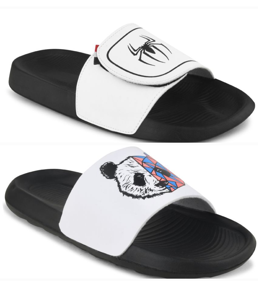     			PERY PAO Multi Color Men's Combo Slipper