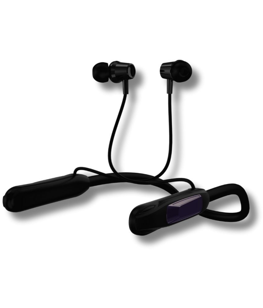     			Tecsox In-the-ear Bluetooth Headset with Upto 30h Talktime Deep Bass - Black