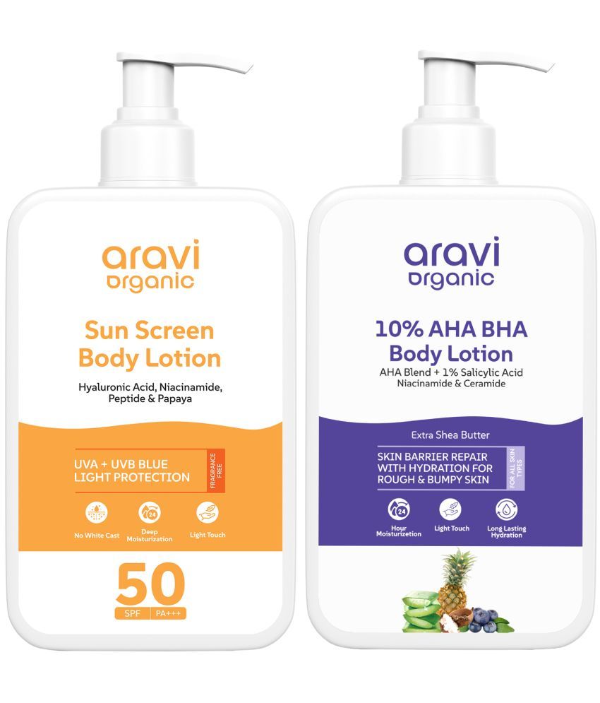     			Aravi Organic Anti-Aging Lotion For All Skin Type 400 ml ( Pack of 2 )