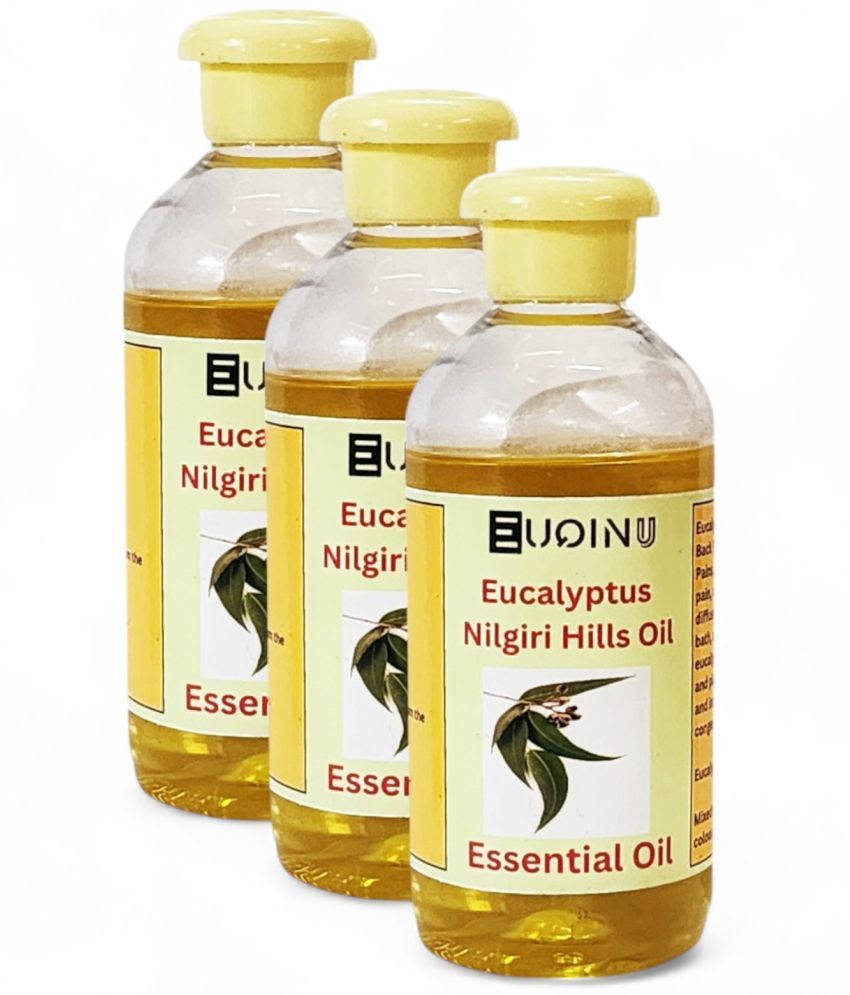     			Euqinu Eucalyptus Essential Oil 200 mL ( Pack of 3 )