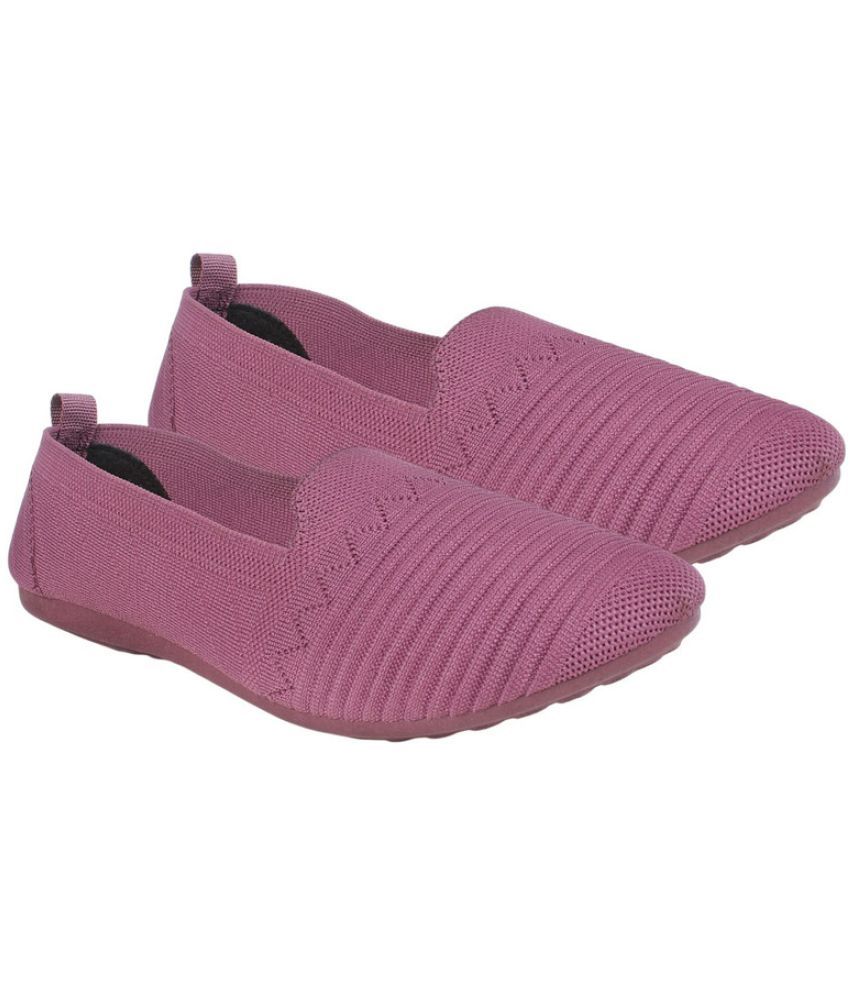     			HEATUP FOOTWEAR Pink Women's Casual Ballerinas