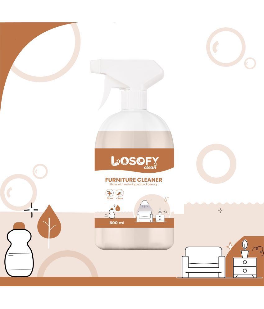     			LOSOFY CLEAN Glass Cleaner Liquid Natural 500 mL